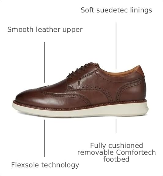 Florsheim Launch Wingtip Oxford Men's Oxford