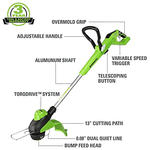 Greenworks 48V 20" Brushless Cordless Electric Lawn Mower, Leaf Blower