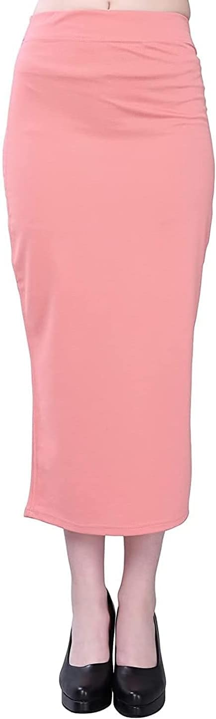 SymviSaree Shapewear for Woman | Cotton Blended | Petticoat for Woman (S, Peach)