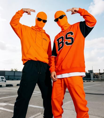 Image of 3 Pieces Full Face Mask, Stretchy Faceless Cloth Masks, Statue Inflatable Costume Accessory for Adult Men Women
