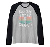 Le disc golf est la clé de mon bonheur. Frisbee Golf Disc Golf Manche Raglan