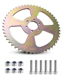 50T #420 Rear Chain Sprocket 6 Hole Fit for Coleman CT100U CC100X Mini Bike