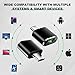 Mouse Jiggler Compatible with Type C Interface Devices,Undetectable Mini USB-C Mouse Mover with Switch/Shaker Buttons,With 3 jitter modes,Driver-free,plug&play to keep PC/laptop/phone/tablet awake