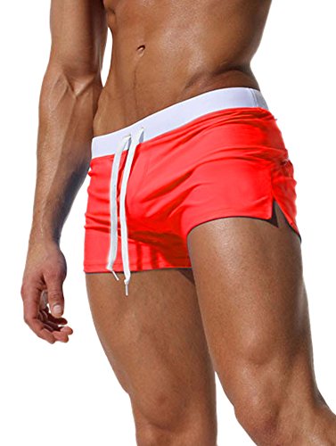 Ateid Maillot de Bain Boxer Homme Rouge L Cover
