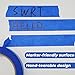 SWRT Painters Tape 2 Inch Wide x 55 Yards, 6 Rolls (330 Yards Total), Blue Painters Tape, Washi Multi-Surface Masking Tape with Clean Removal for Painting Walls & Trim