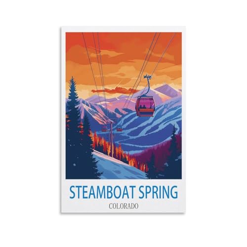 Affiches murales bateau à vapeur pour rajeunir un mur blanc triste 50x75