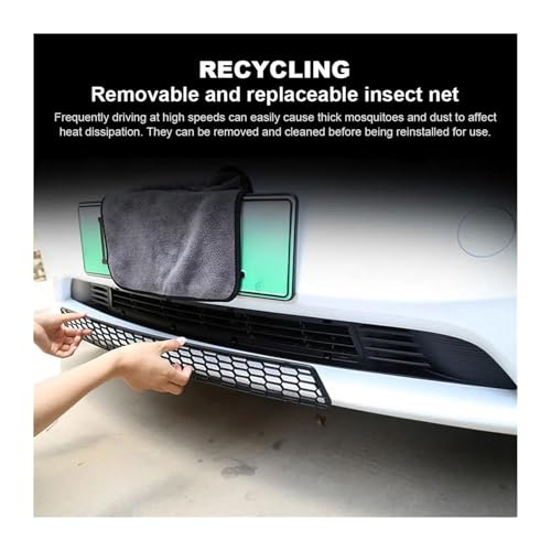 Parrilla de parachoques premium para Tesla Model Y y 3 2021 4