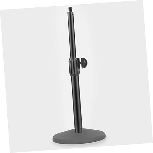 Miniatura 4 de Healifty Brazo de micrófono extensible de metal telescópico con adaptador de cabeza de tornillo compatible con equipo de micrófono de mano estable y