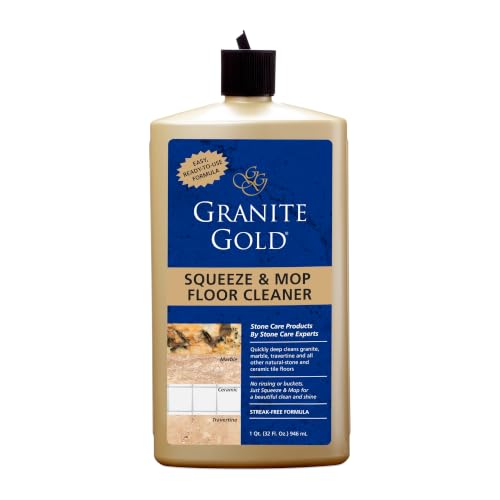 Granite Gold Squeeze and Mop Floor Cleaner For Granite, Marble, And Other Natural Stone Or Ceramic...