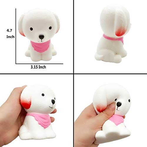 Yonishy Unicorn Squishies Toy Set - Jumbo Narwhale Cake,Unicorn Cake,Unicorn Donut,Dog,Unicorn Horse,Ice Cream Cat Kawaii Slow Rising Squishy Toys For Kids Party Favors(6 Packs) #TOP6