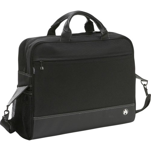 Mobile Edge Sumo Professional Laptop Briefcase Travel Computer Bag with Strap, Compatible with MacBook Pro 17 Inch and 16 Inch PC Laptops, SUMO89201, Black