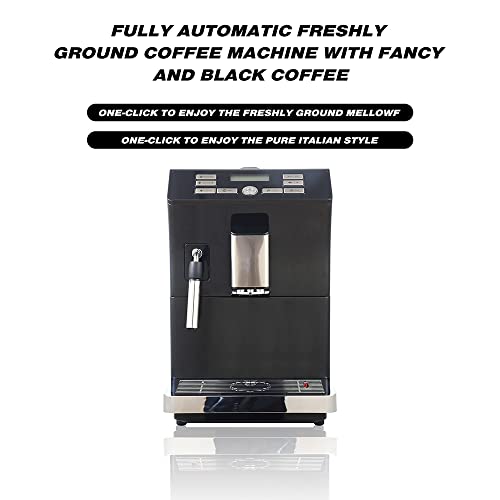 Cafetera expreso automática con espumador de leche miniatura 6