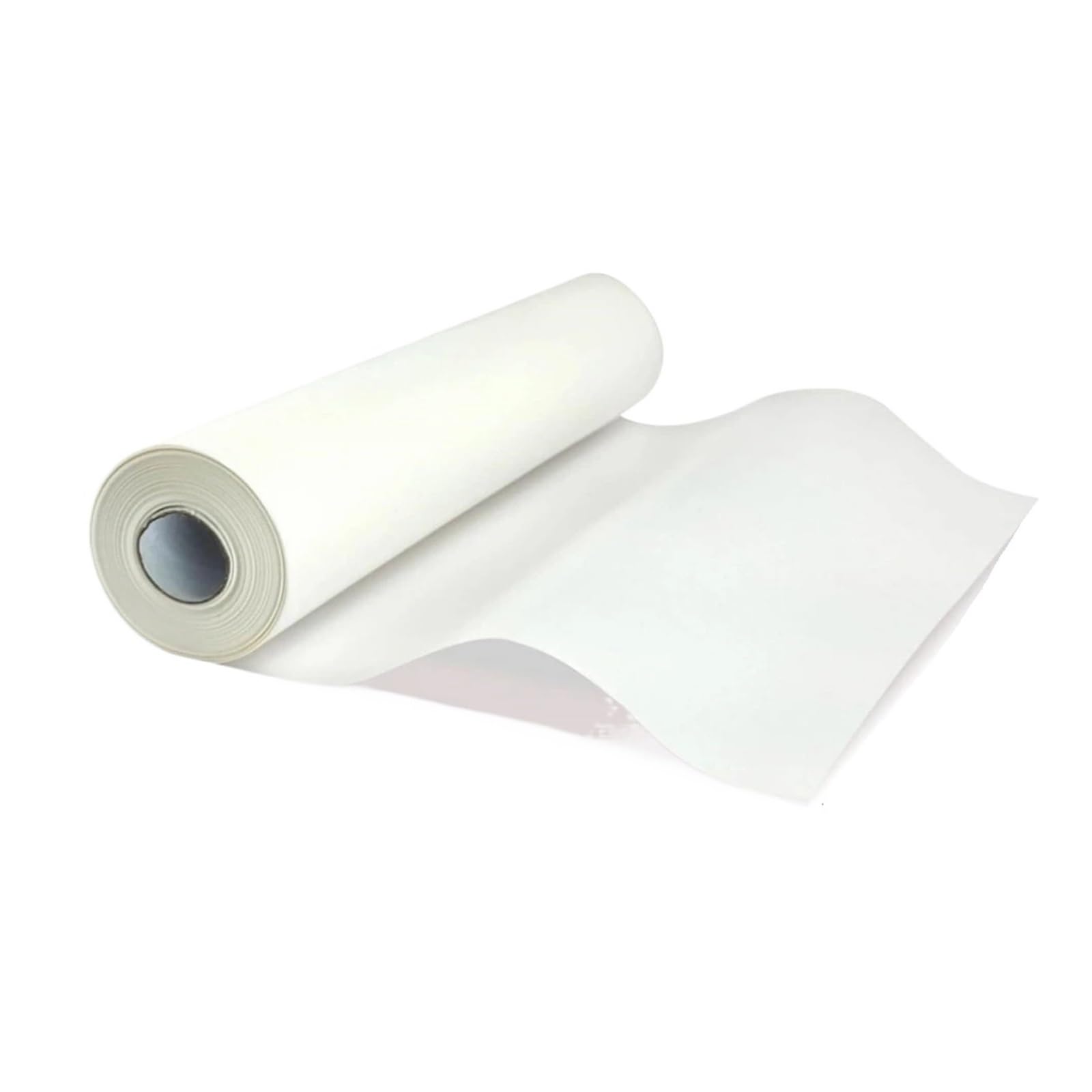 Hojas de papel antiadherentes para hornear de 5/8/10/20 m, precortadas, para horno, freidora de aire, parrilla, galletas de pan al vapor (blanco, 50 m)