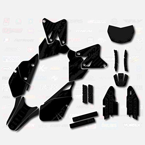 Boston Decal Works Slick Graphics Kit fits Suzuki DRZ400SM Drz400s drz400 Supermoto DRZ