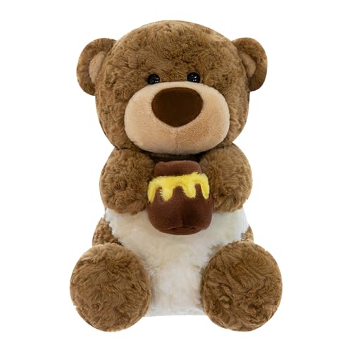 De Peluche,Muñeco Gracioso Sosteniendo Una Olla - Juguetes de Oso Lindos,para Niños Adultos Cumpleaños Hogar Dormitorio Sala de Estar Sofá Silla Decoración de Coche