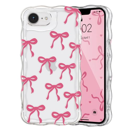 Coque iPhone 16e esthétique à nœud rose pour sublimer vos looks d'été