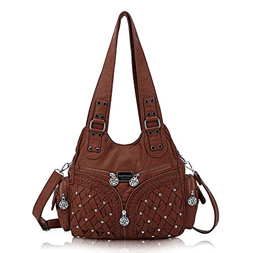 Image of Angel Barcelo Purses for Women Large Shoulder Bag Soft Hobo Bags for Women