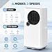Portable Air Conditioners, 16000 BTU 6-in-1 Cooling, Dehumidifier & Fan, Ultra Quiet with 24H Smart Timer, Auto Shut-Off & Child Lock for Home/Bedroom/Office