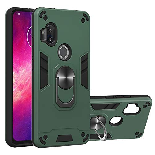 UKDANDANWEI Capa para Motorola One Hyper, capa ultrafina à prova de choque de silicone TPU + policar