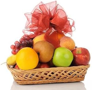 RawJoy Fresh Fruit Basket Gift, Assorted Seasonal Fruit, Anniversary Pre...