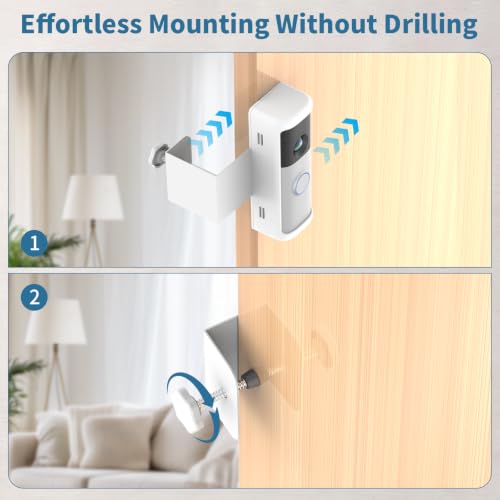 Image of Anti-Theft Doorbell Mount for Blink /Ring Battery Doorbell /Pro /Plus(2nd Gen)