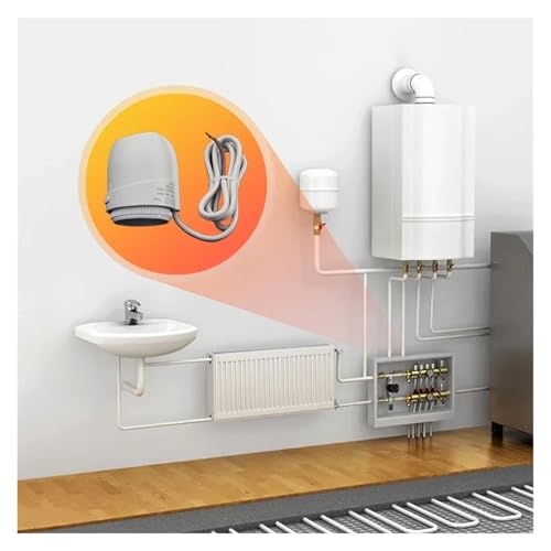 Vanne de chauffage au sol CNC AC 230V pour distributeur eau