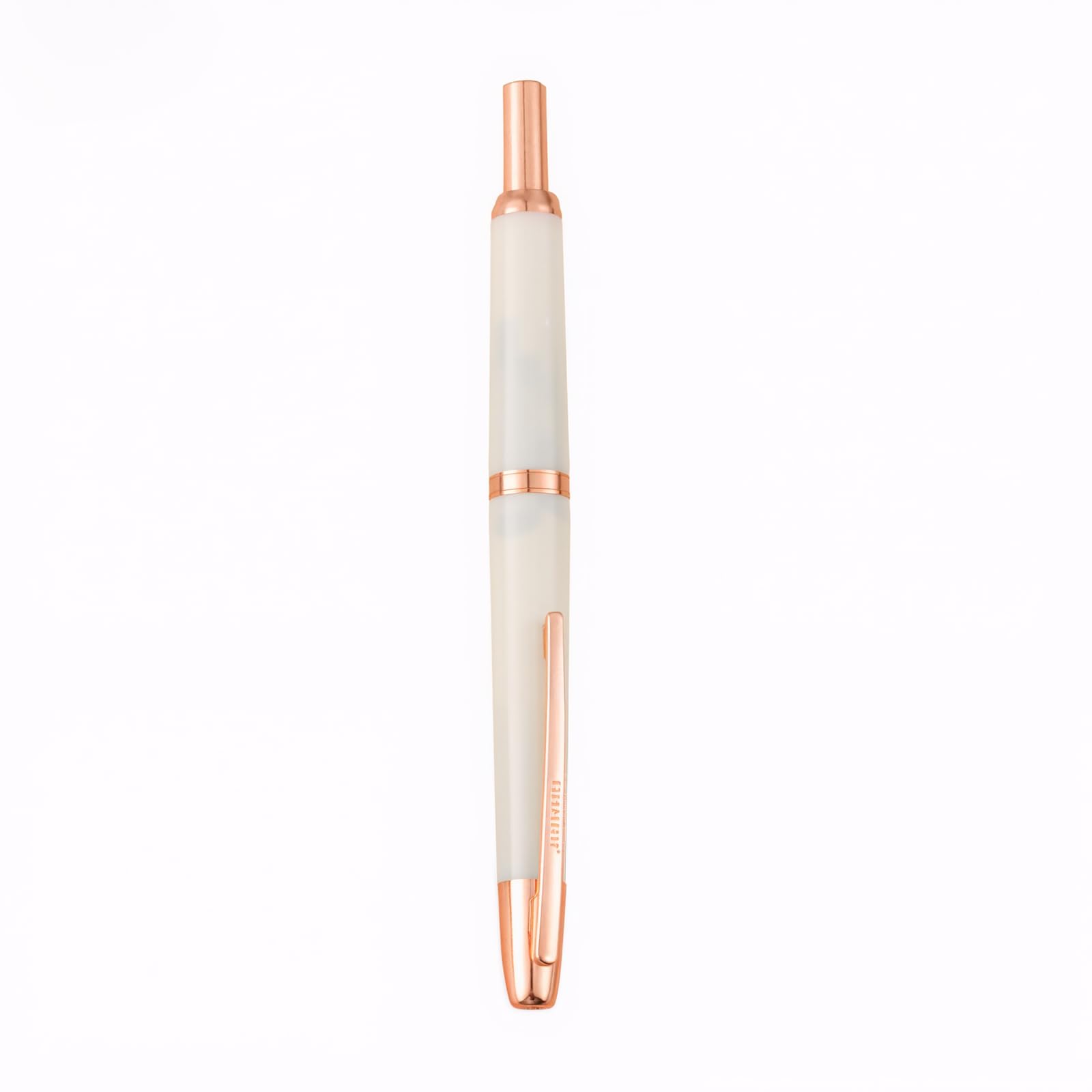 JINHAO 20 Snow red gold clip Press Fountain Pen Retractable F Nib Plastic With Clip Writing Ink Converter School Supplies