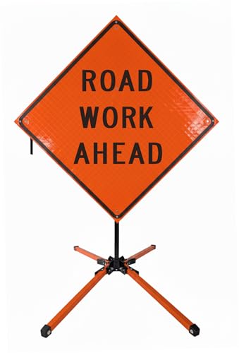 Road Work Ahead Non-Reflective