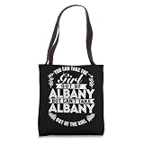 You Can Take The Girl Out Of Albany NY New York Tote Bag