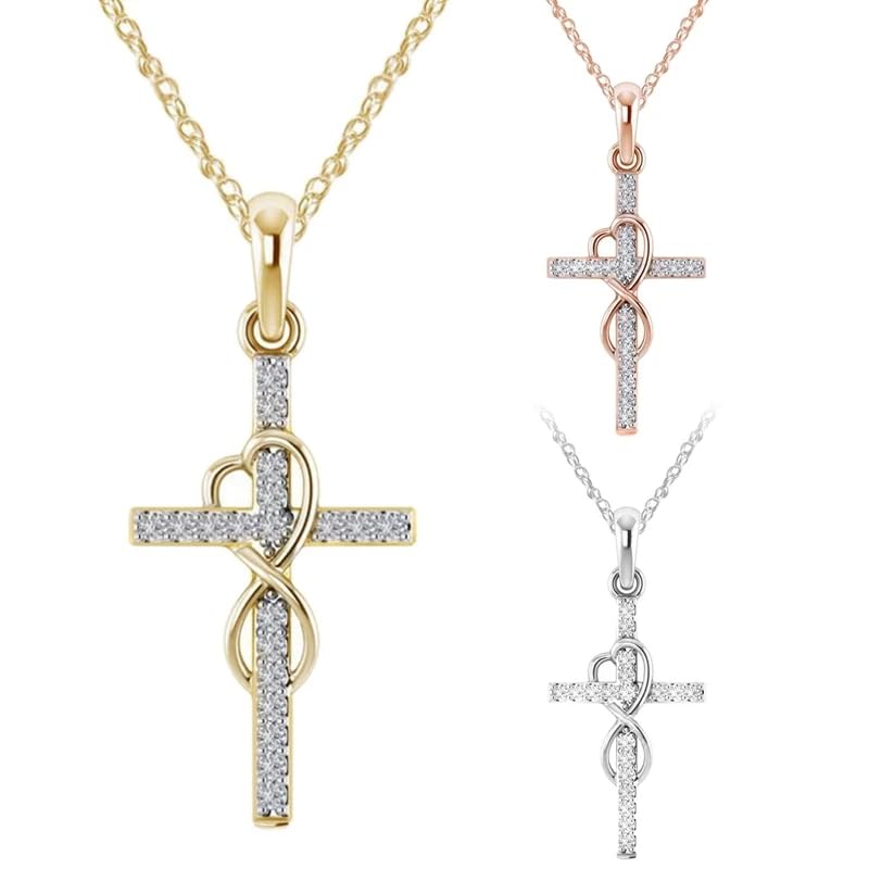 Collier croix religieuse en argent pour style quotidien