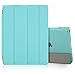 Besdata Auto Wake/Sleep Function & Translucent Magnetic Case for Apple iPad 2 / iPad 3 / ipad 4 Bundle with Screen Protector, Cleaning Cloth & Stylus (Blue)