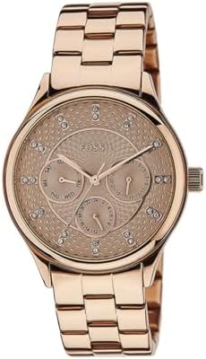 Fossil Modern Sophisticate Multifunction Rose Gold-Tone Stainless...