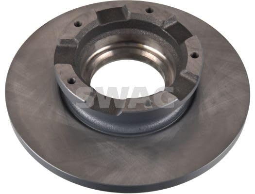 2x SWAG Disco de freno 33 10 0909 eje trasero 68,8mm 10,0kg 308mm