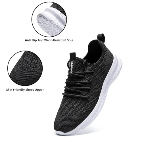 Image of Running Shoes for Women Slip On Tennis Walking Sneakers Sport Fashion Casual Workout Gym Athletic Hiking Nurse Non Slip Lightweight Breathable Trainers