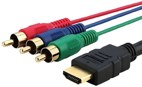 eForCity TOTHH3RCA3F1 3-Feet HDMI to 3 RCA Cable