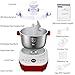 AIZIYO DoughChief, Electric Dough Mixer 7.4Qt with Ferment Function, Dough Maker 304 Stainless Steel Bowl, Microcomputer Control, Face-up Touch Panel, Easy To Clean for Bread & Pizza