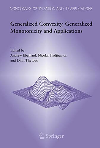 Buy Generalized Convexity — BookShops.in