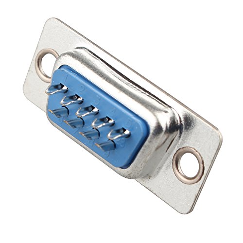 Adaptador Conector DB9 Hembra 10 Piezas miniatura 2