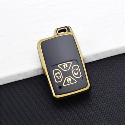 Étui pour clé télécommande Toyota en TPU premium et finitions soignées - 3