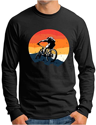 T-shirt de VTT à manches longues OM3 Downhill idéal pour vos sorties en forêt