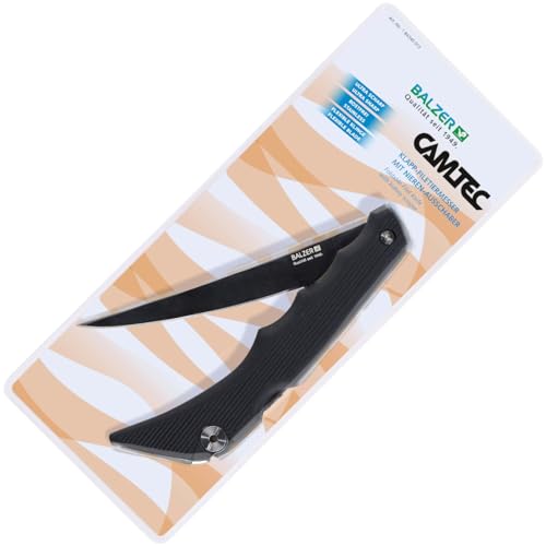 Foto von Balzer Klapp-Filetiermesser mit Ausschaber 15cm Klinge - Klappmesser für Angler, Messer zum Filetieren von Fischen, Anglermesser, Filiermesser