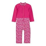 Größe 86/92: Angenehme Passform für Ihr Kind, Shirt mit Reißverschluss an der Brust mit Reißverschlussgarage: Verhindert Kratzen an Hals und Kinn, Bade-Shorts mit elastischem Bund