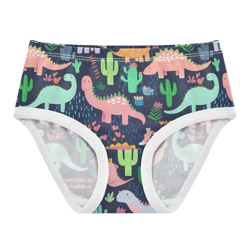 Dinosaurs Cactus Toddler Girls's Underwear 2T 202c1763