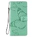 Produktbild NEXCURIO Huawei [Mate 20 Lite] Hülle Leder, Handyhülle Tasche Leder Flip Case Brieftasche Etui mit Kartenfach Stoßfest Kratzfest Schutzhülle für Huawei Mate20 Lite - NEKTU13946 Grün