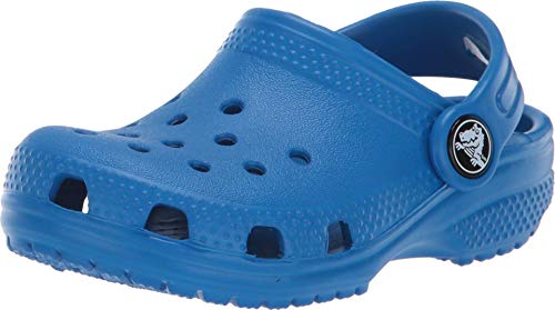 Image of crocs Unisex-Child Bright Cobalt Clogs-3 UK (J3) (204536-4JL)