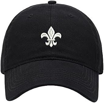 Baseball Cap for Men French Royal Lily 1 Embroidered Dad Hat | Premium soft cotton fabric, moderate thickness, comfortable & stylish.Adjustable slider back,daily wear