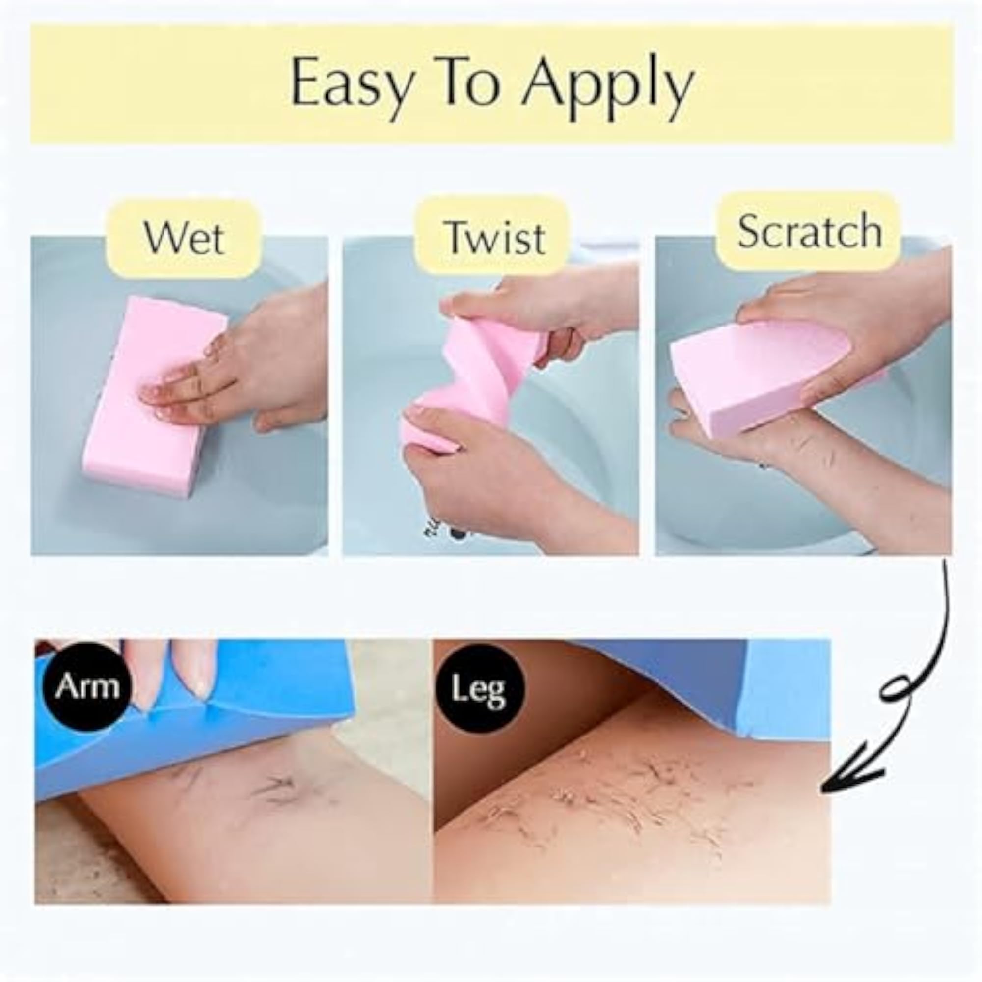 Ultra Soft Exfoliating Sponge, Japanese Spa Cellulite Massager