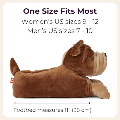 Bulldog Slippers for Women and Men - Plush English Bulldog Slippers for Adults3