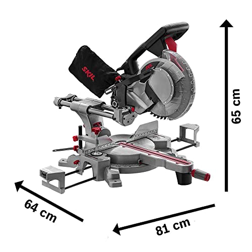 Serra de Esquadria Skil 3311 1800W 220V com disco e acessórios