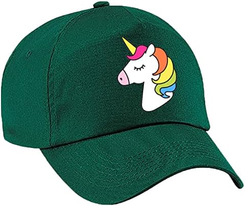 4sold Girls Unicorn Baseball Cap Rainbow Kids Summer Hat School Kids Caps Sport Girl Adjustable Baseball